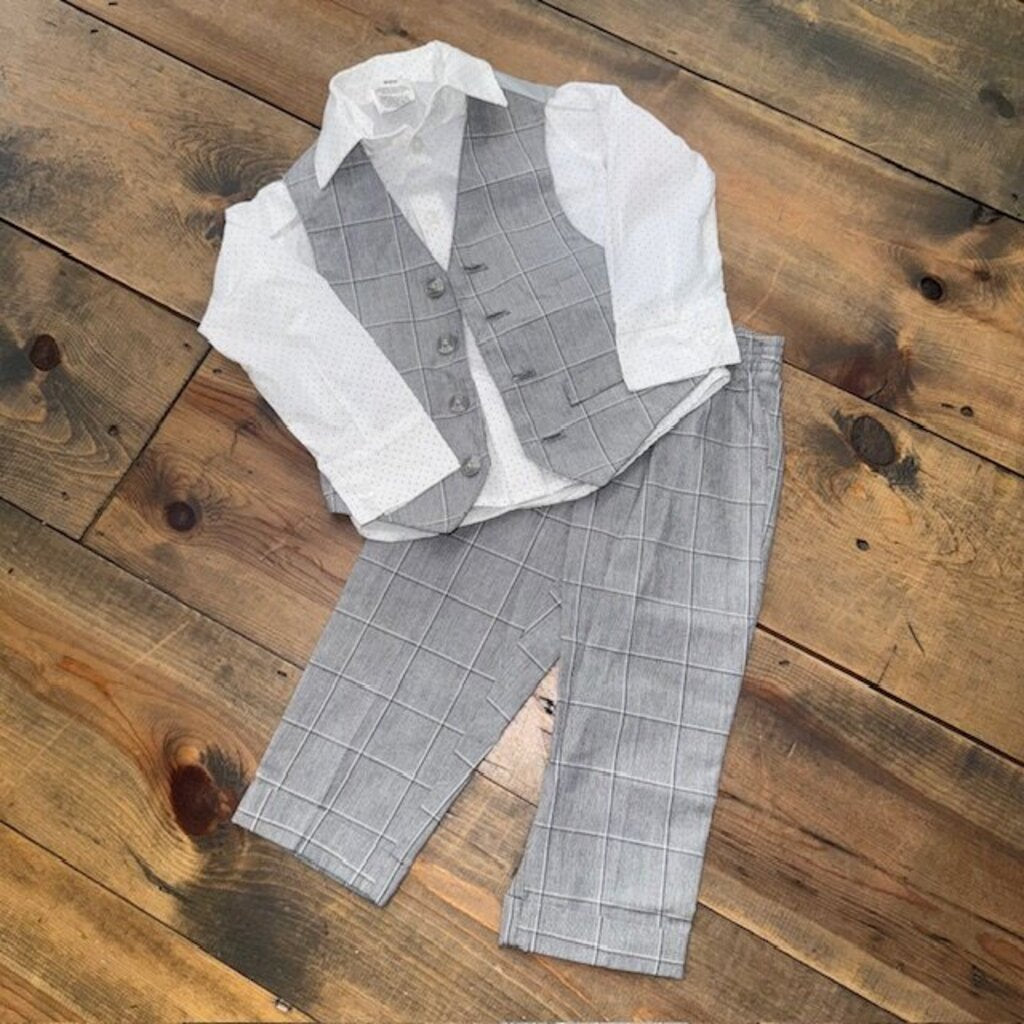 3 piece suit set 2T