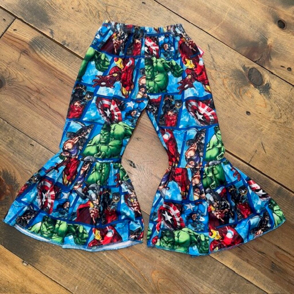 Marvel flare pants 2T