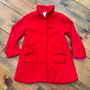 Fleece Peacoat 4/5T