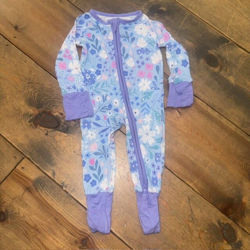 Floral Bamboo Convertible Sleeper 0/3M