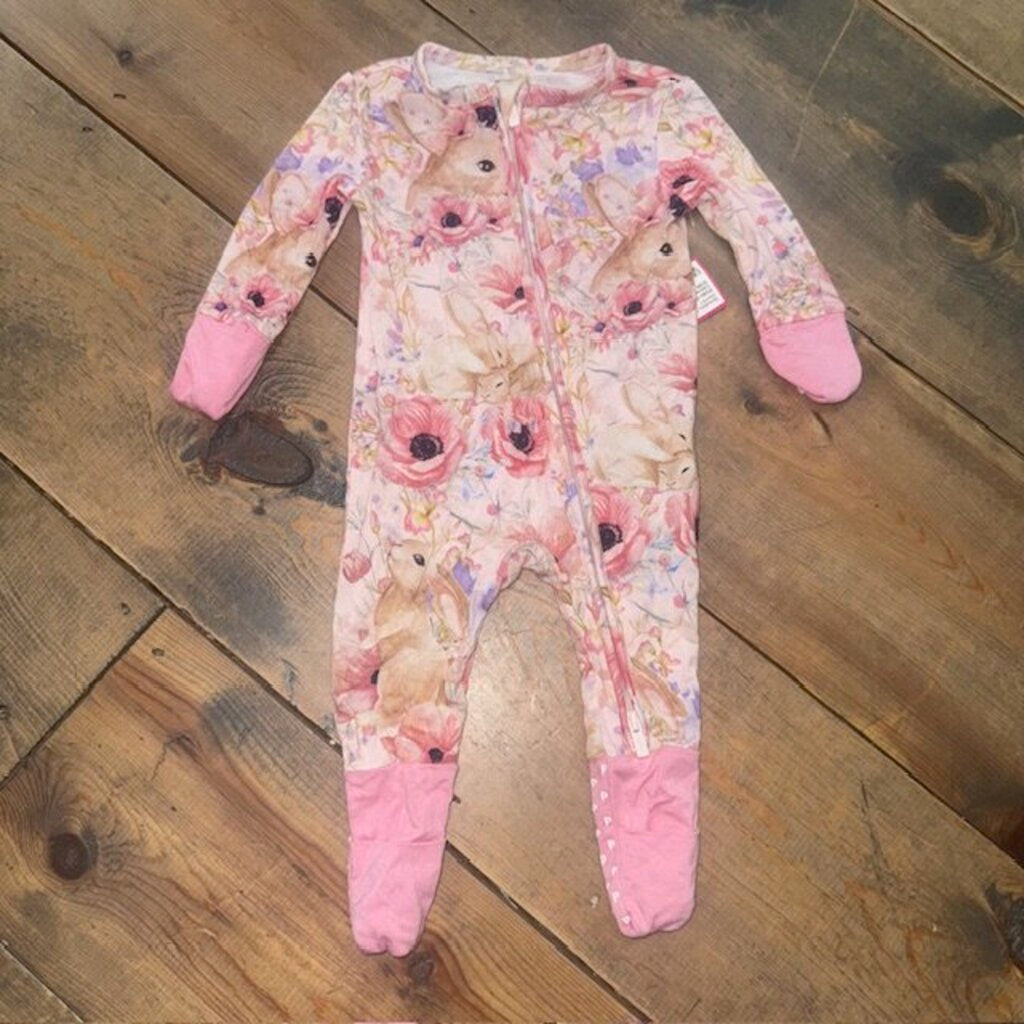 Bamboo Convertible Zipper Sleeper 0/3M