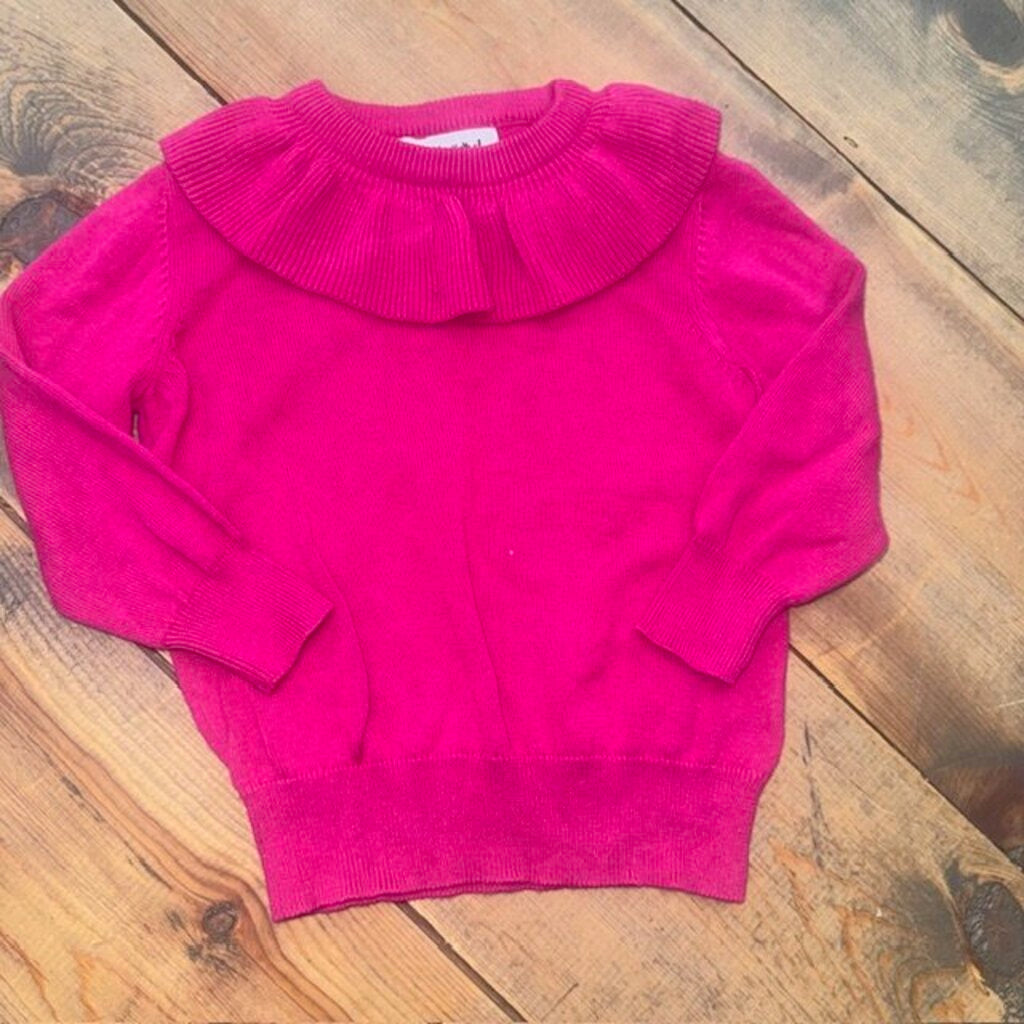 Ruffle Neck Sweater 12/18M