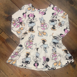 Minnie Mouse & Daisy Duck Drop Waist Dress 18M