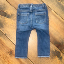 Load image into Gallery viewer, Distressed Hem Denim Jeggings 12/18M
