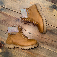 Load image into Gallery viewer, Sparkle Lace Up Boots 2

