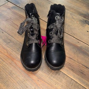 Glitter Combat Boots 1