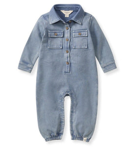 Acid Wash Infant Jumpsuit