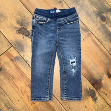 Load image into Gallery viewer, Distressed Karate Skinny Jeans 2T
