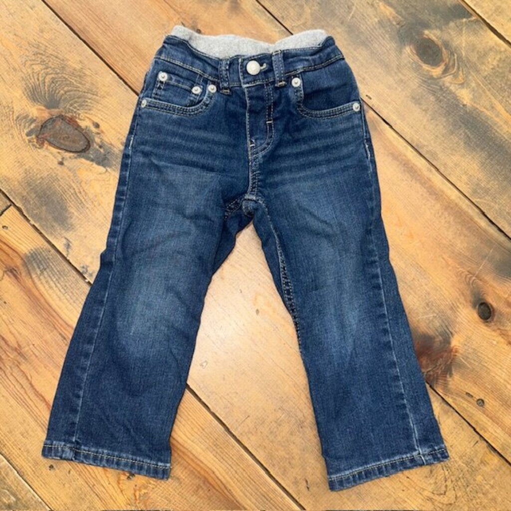 Pull On Denim Jeans 2T