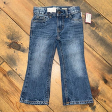 Load image into Gallery viewer, NEW!! Bootcut Denim Adjustable Waist Jeans 2T
