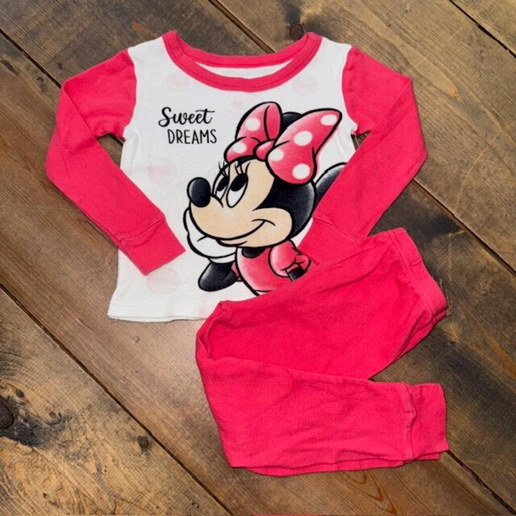 Minnie Mouse Pajama Set 3T