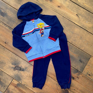 Hooded Mario Jacket & Pants 4/5T