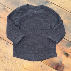 Long Sleeve Pocket Tee 12M
