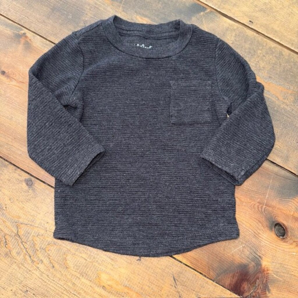 Long Sleeve Pocket Tee 12M