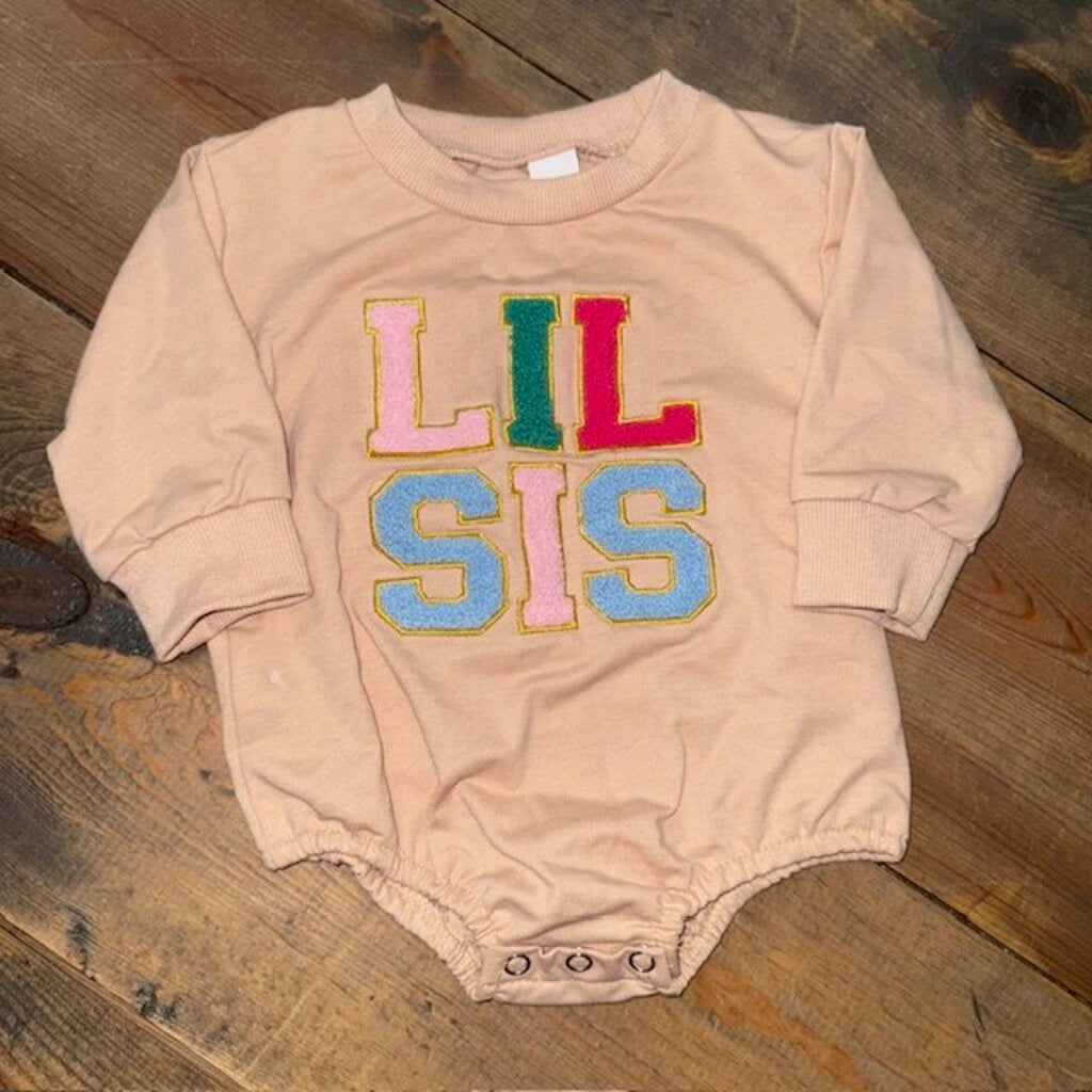 LIL SIS Bubble Romper **AS IS**