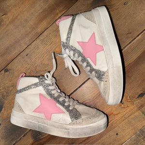 side zip high-top sneaker 4