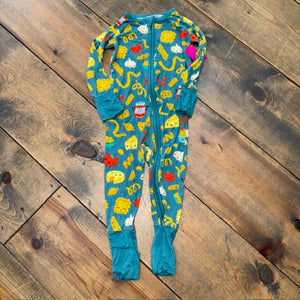 Italian Food Convertible Footie Sleeper 6/12M