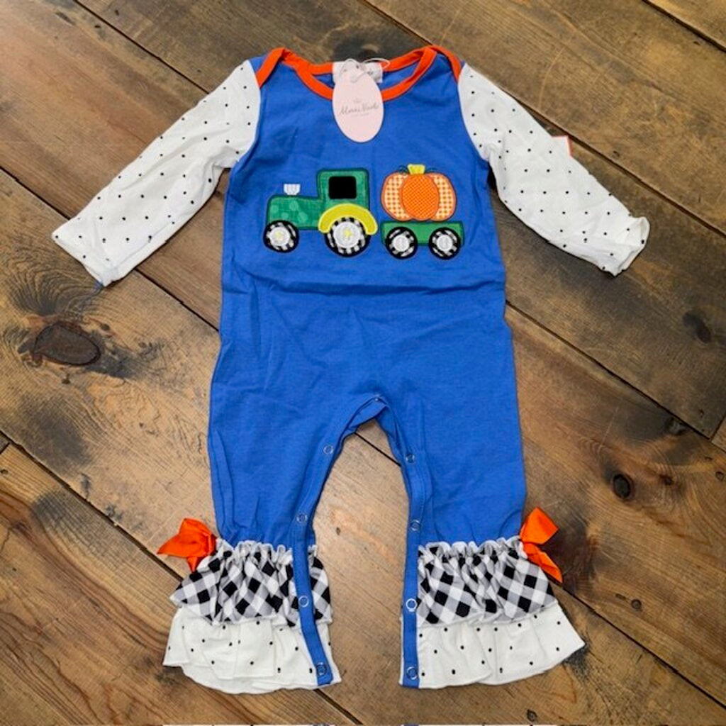 Tractor romper NEW 12/18M