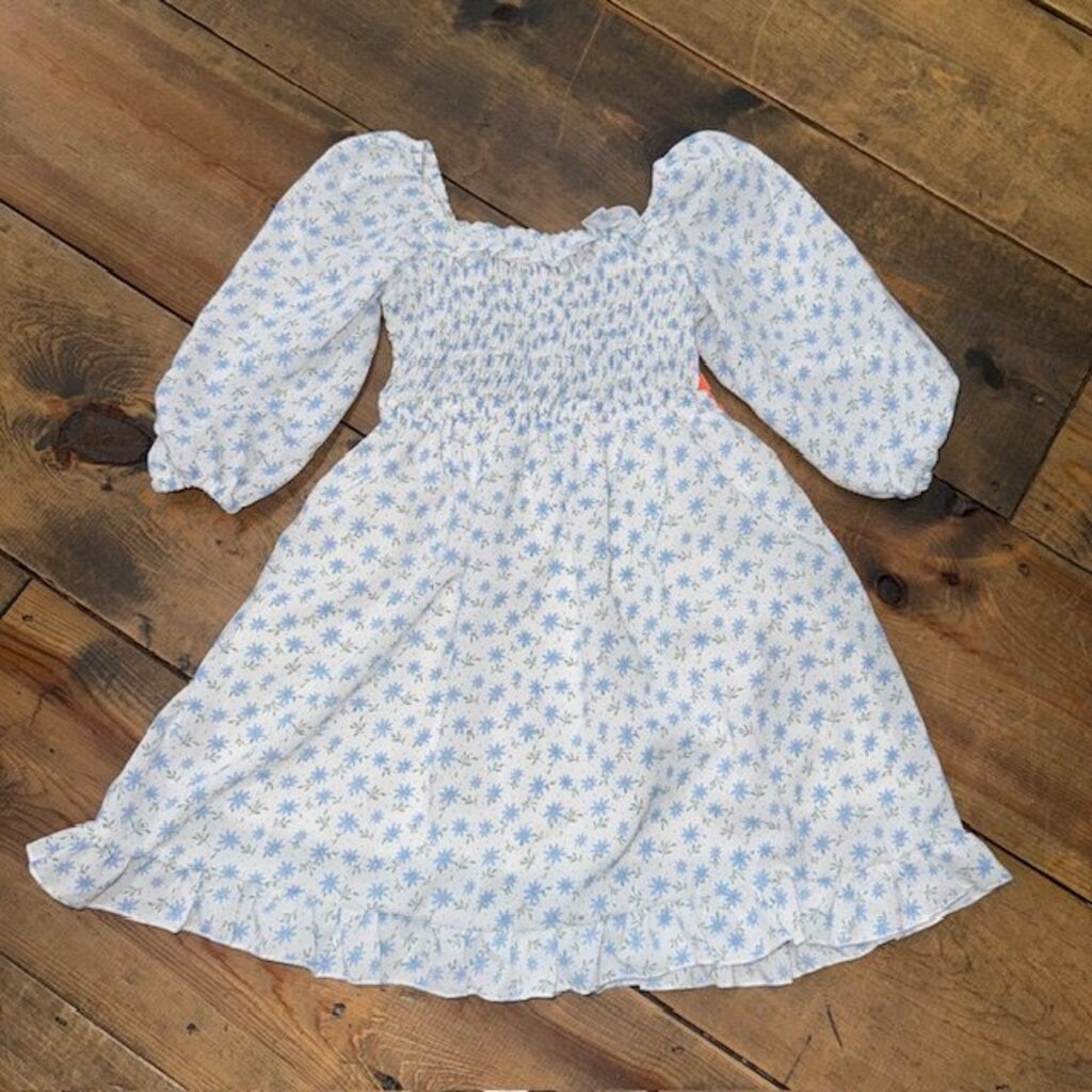 Smocked Floral Dress 3T