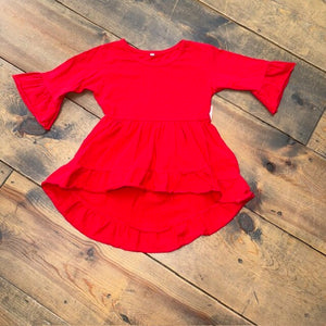 Hi-Low Ruffle Tunic 3T