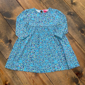LS patterned dress 4T