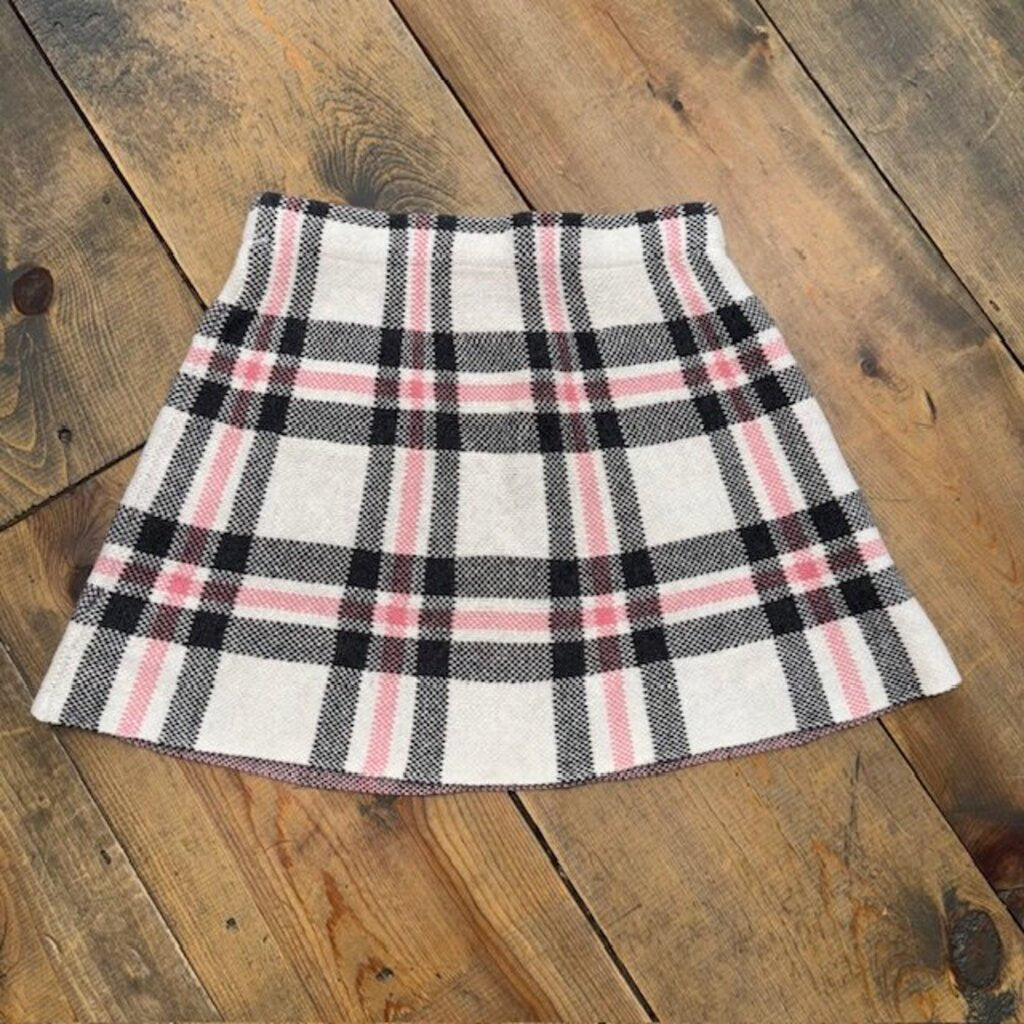 Plaid skirt 5/6T