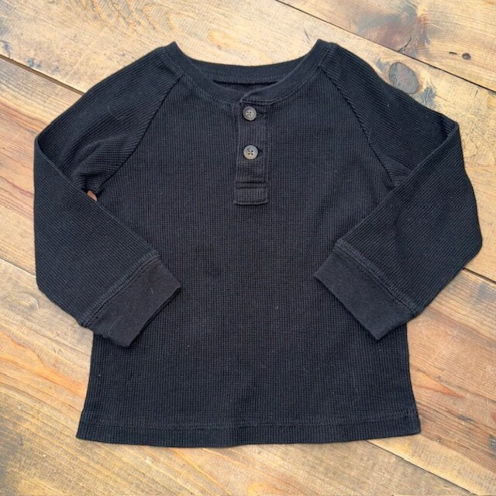 LS button tee 3T
