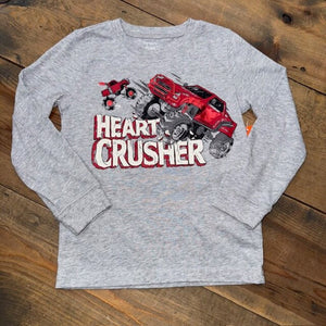LS heart crusher Valentine tee 4T