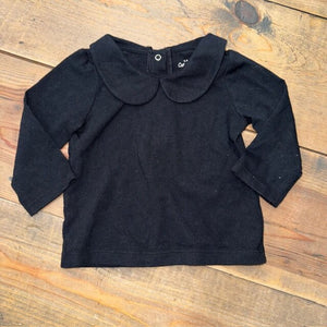 LS collar tee 6/9M