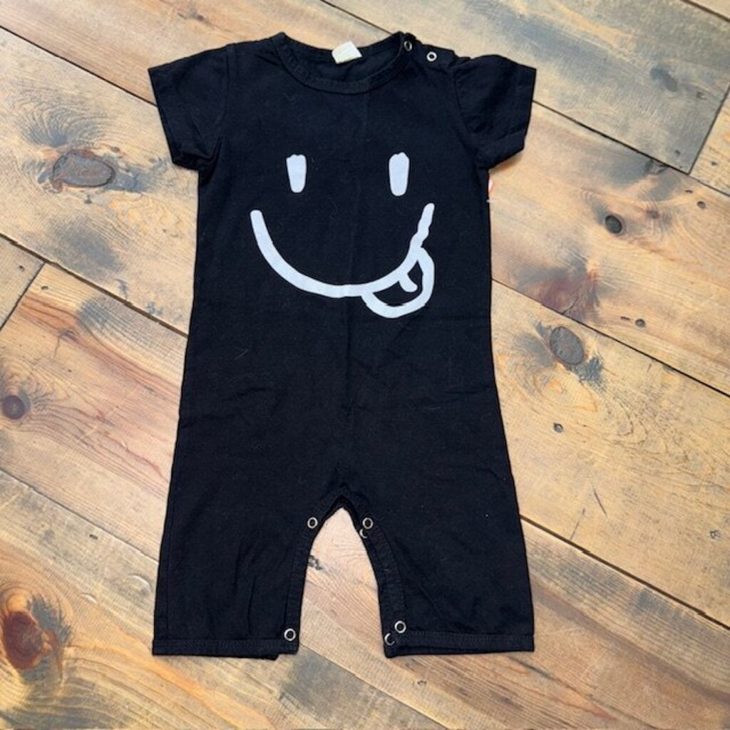 Smiley face romper 24M