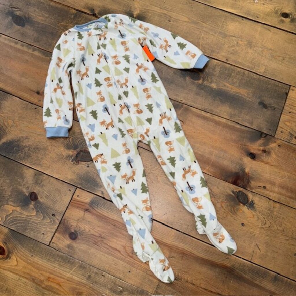 Fleece Footed Pajamas 3T