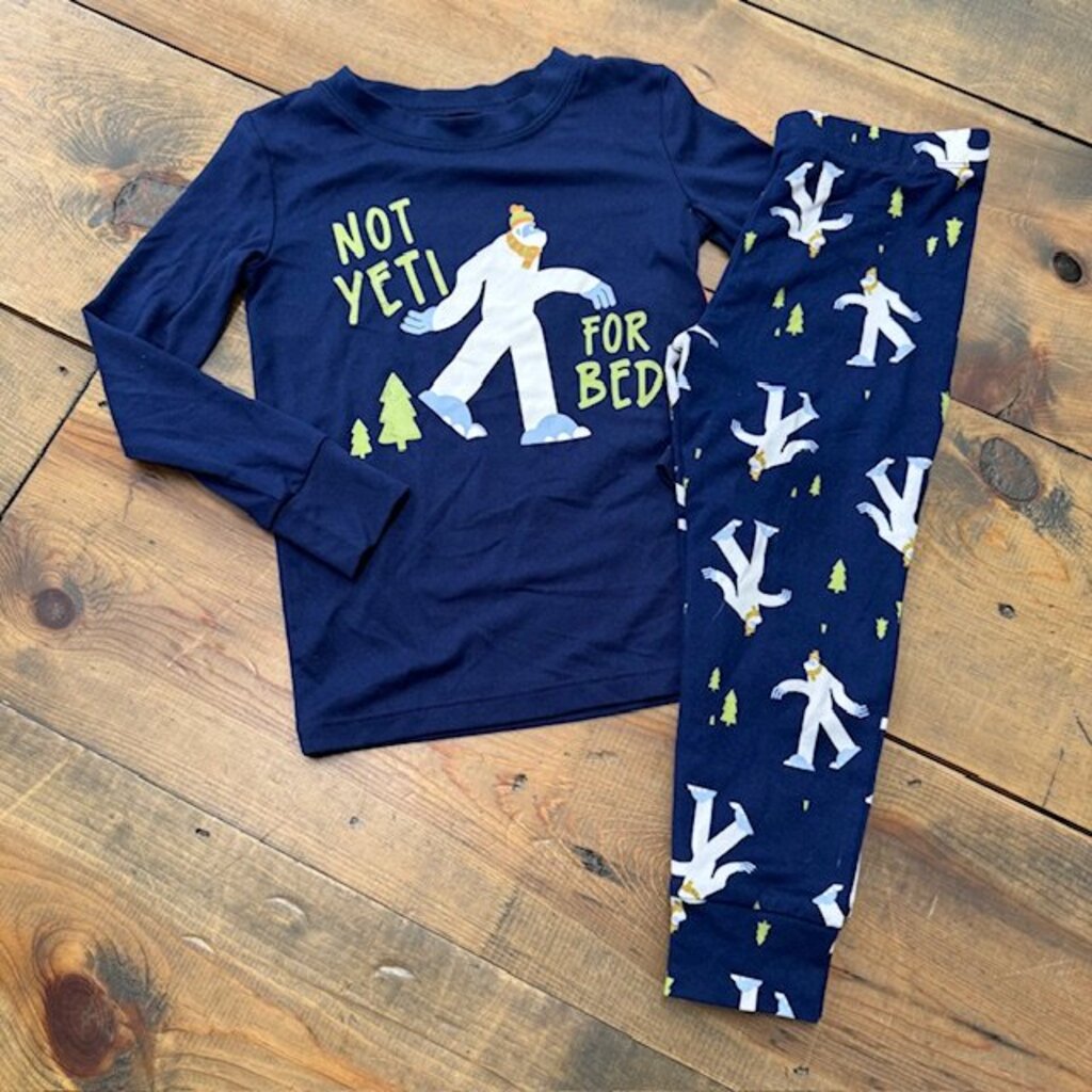 Yeti Pajamas 3T