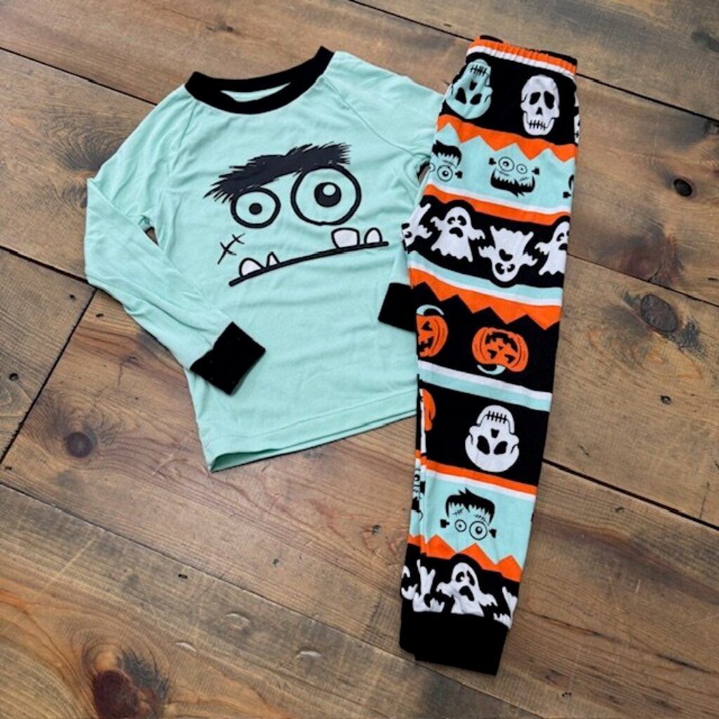 Halloween Frankenstein Pajamas 3T
