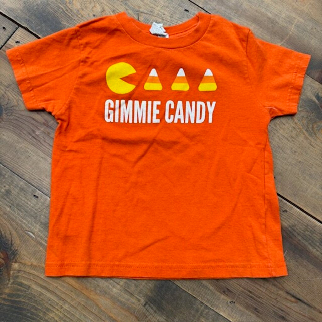 short sleeve halloween gimmie candy tee 4T