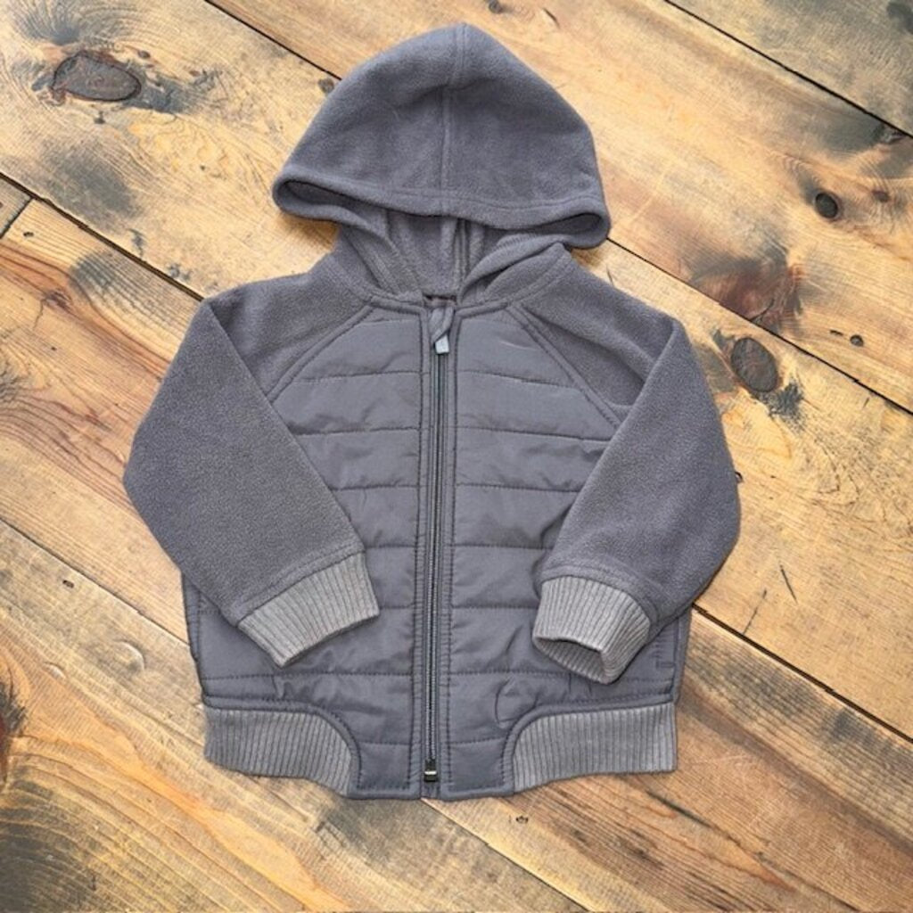 hooded zip jacket 12/18M