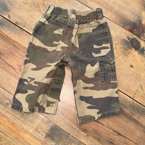 Camo cargo pants 6M