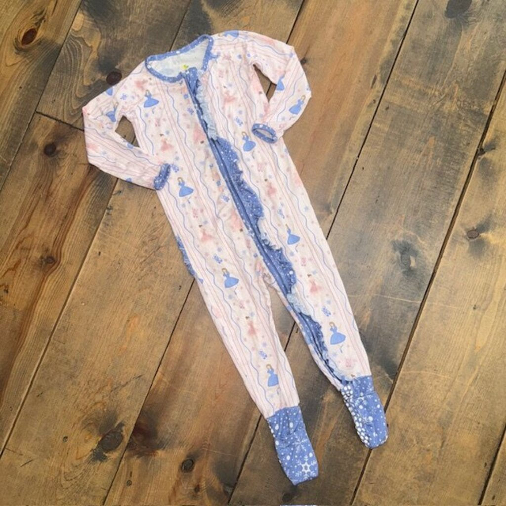 Christmas Bamboo Nutcracker Footie Sleeper 2T
