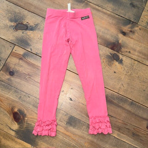 Solid ruffle leggings 6