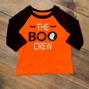 Halloween Boo Crew Shirt 2T