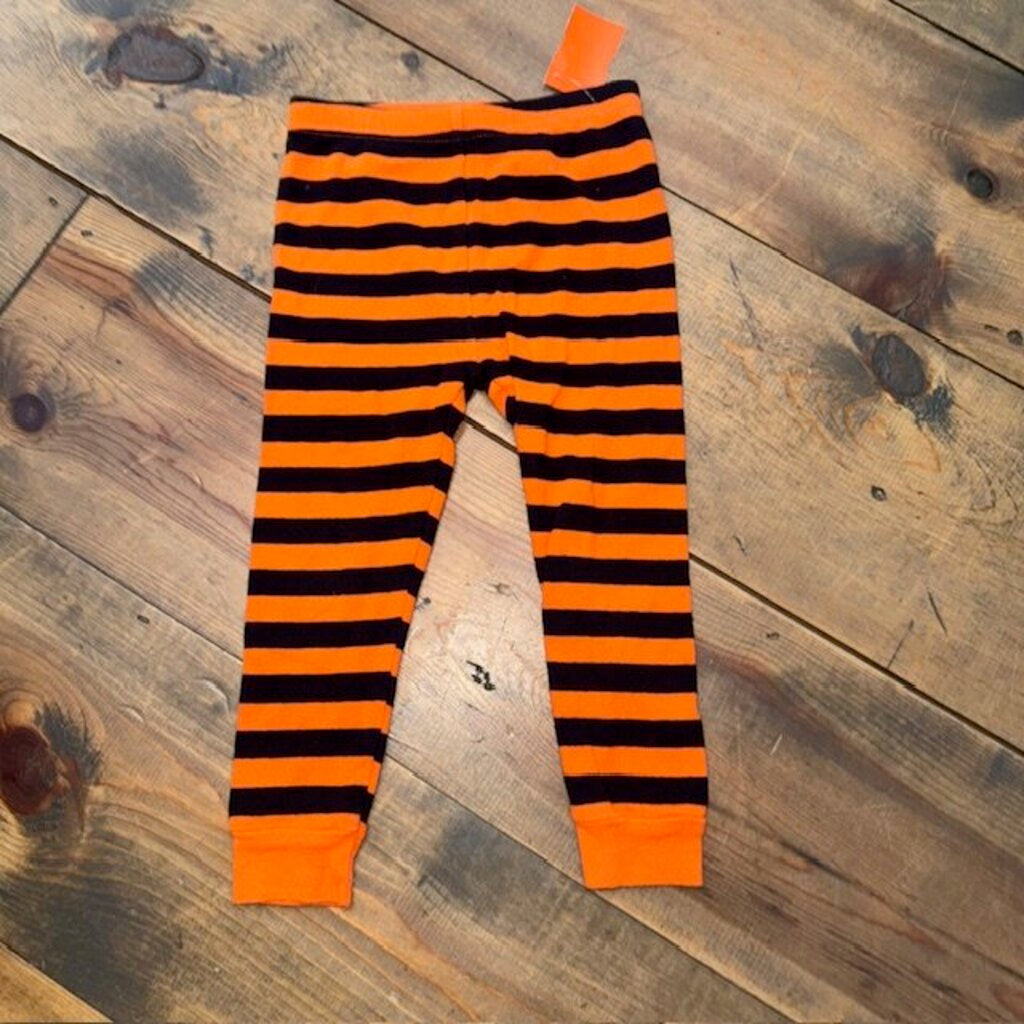 Halloween Stripe Legging 2T