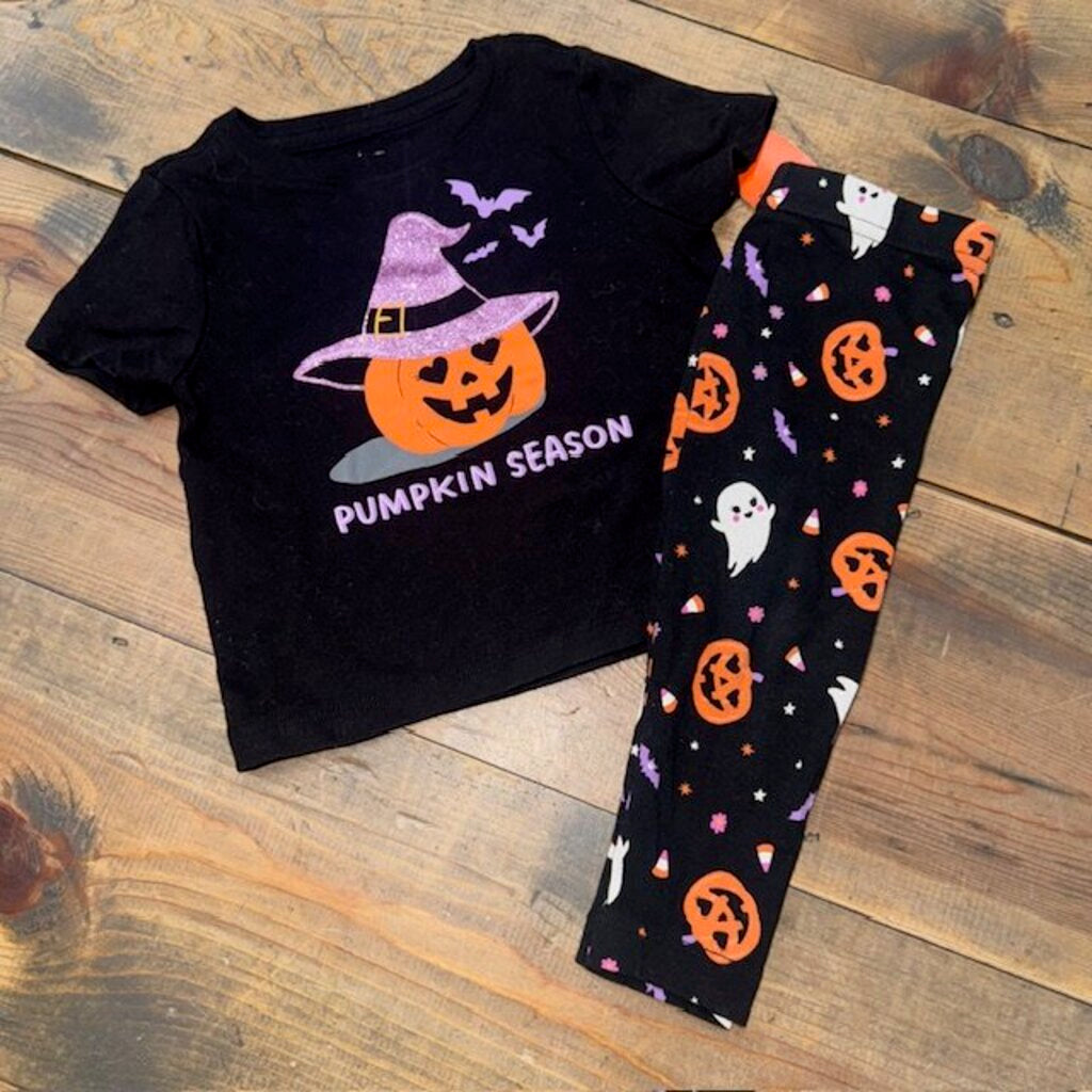 Halloween Tee Outfit 12M