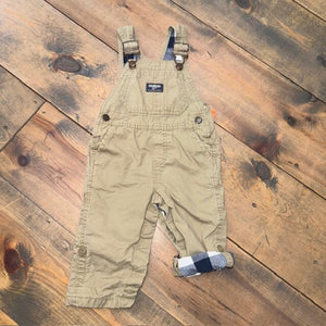 Khaki Overalls 9/12M