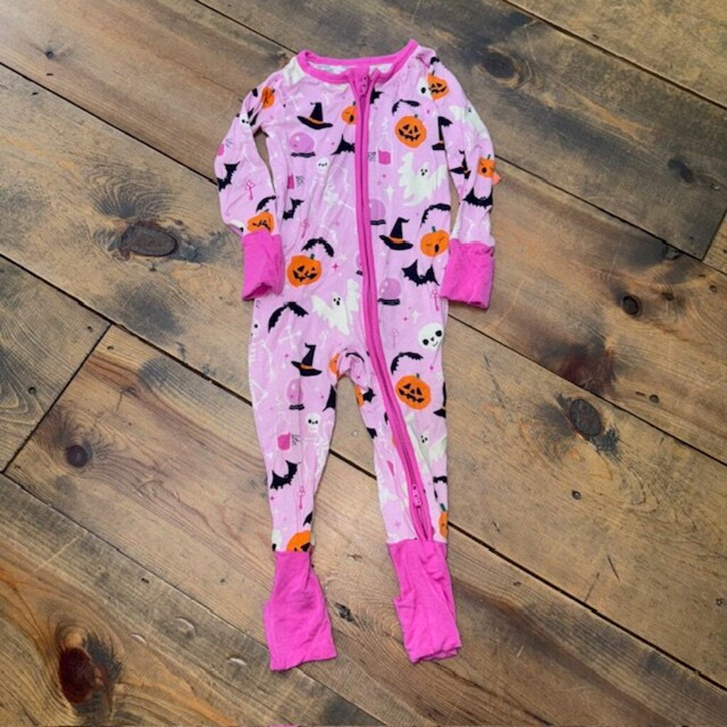 Bamboo Halloween Footie Convertible Sleeper 6/12M