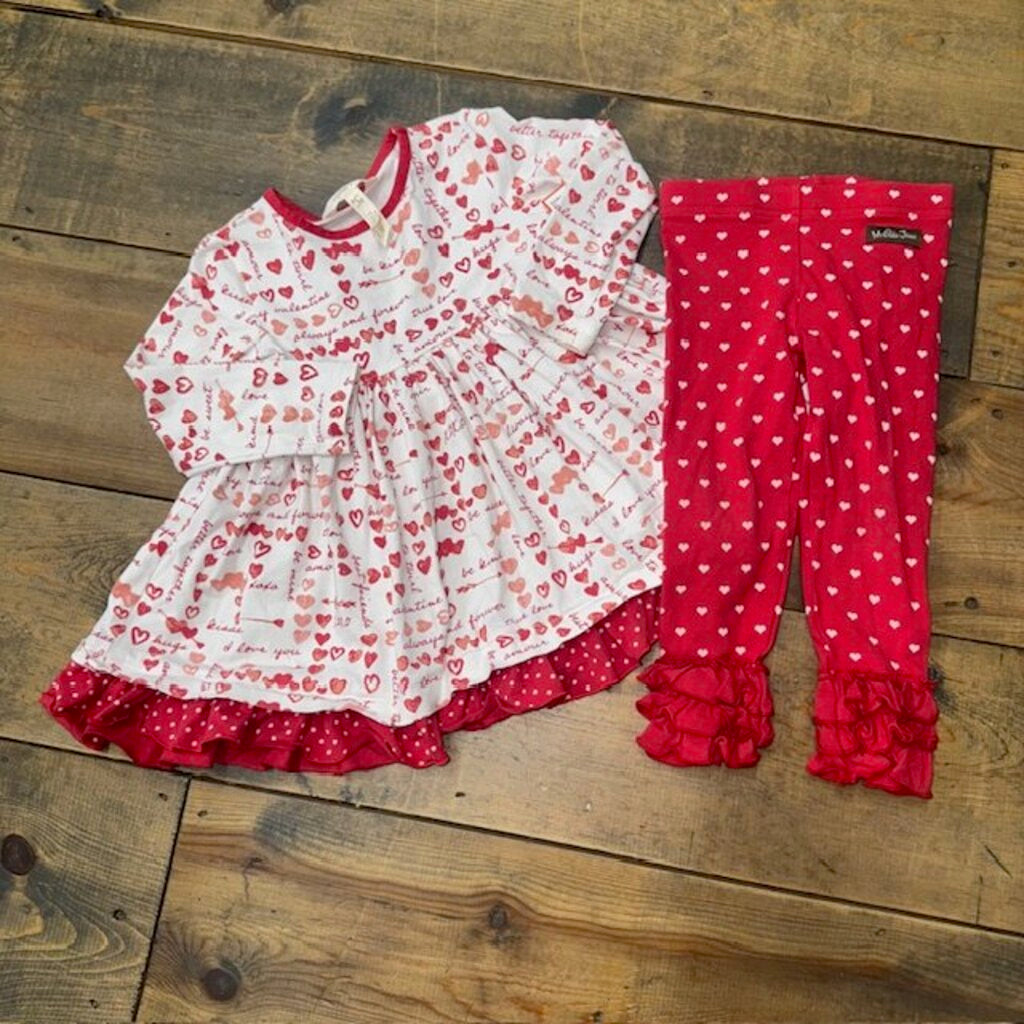 Valentine Outfit 2T