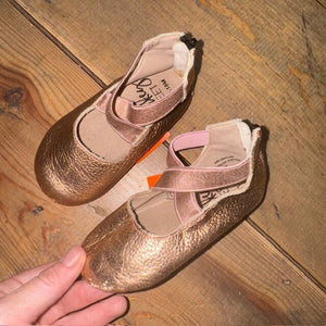 Metallic Ballet Flats 12/18M