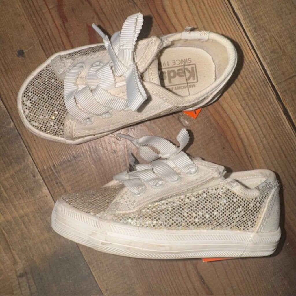 Glitter Sparkle Tennis Shoes 5M