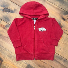 Load image into Gallery viewer, Arkansas Razorback Hooded Jacket 18M
