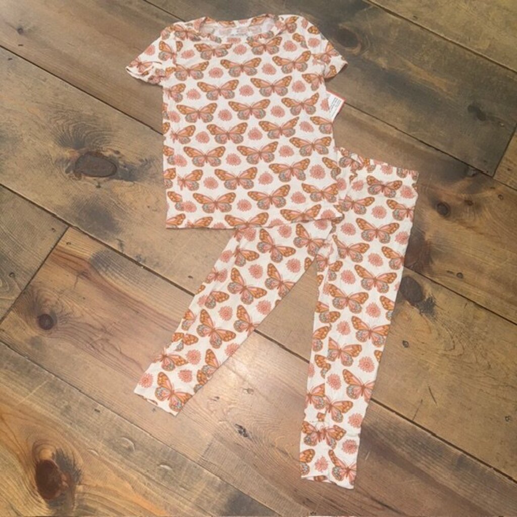 Butterfly Bamboo Pajamas 2T