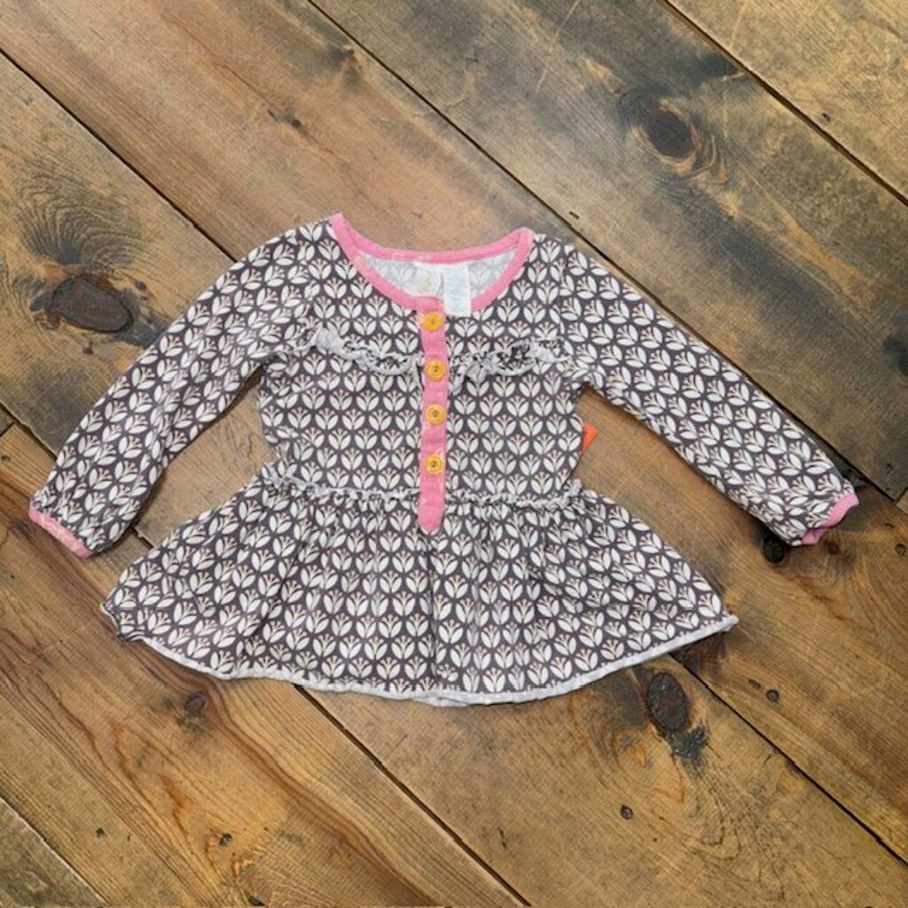 Floral Button Tunic 12M