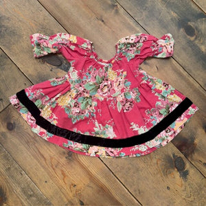 Floral Peasant Top 12M
